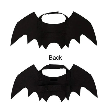Halloween Bat Costume for Dogs Pet Wings Cat Dress up Accessory Puppy Party Outfit Pet Supplies